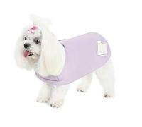 UOSIA Imperméable Chien Manteau d'hiver en Polaire Doublé Imperméable Au Vent Italien Greyhound Whippet Veste avec Sangles Réglables Et Col De Tortue, Vêtements Chauds Et Froids pour Chiens Moyens