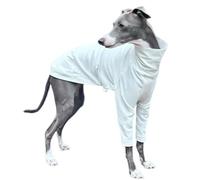 UOSIA Italie Gris Chien Chemise Extensible Chien Coton Chemise Whippet Chiot Pull T - Shirt Doux Et Confortable Animal Pyjama Combinaison pour Les Chiens De Petite Et Moyenne Taille