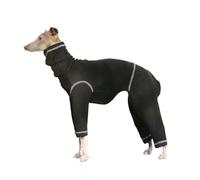 UOSIA Italien lévrier Combinaison vêtements Extensible Chaud col roulé Chien Veste Chemise et Tenue à Quatre Pattes Manches Longues Jumpusuit Chiot à Adulte Hiver Manteau pour Animaux de Compagnie