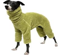 UOSIA Manteau De Corps Complet en Polaire avec Jambes - Pyjamas Chauds Doux pour l'hiver - Vêtements Italiens pour Chiens De Taille Moyenne