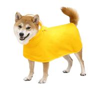 UOSIA Manteau De Pluie Imperméable pour Chien avec Capuchon Veste De Pluie À Couverture Complète Respirante Réglable pour Petits Chiens Très Grands