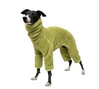 UOSIA Manteau d'hiver pour Chien, Pyjama Doux, Pyjama pour Animal de Compagnie, Veste Chaude et Froide pour Chien, Pull à col roulé pour lévrier Italien, Whippet