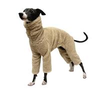 UOSIA Manteau d'hiver pour Chien, Pyjama Doux, Pyjama pour Animal de Compagnie, Veste Chaude et Froide pour Chien, Pull à col roulé pour lévrier Italien, Whippet