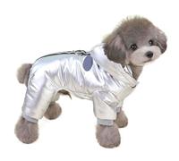 UOSIA Manteau d'hiver pour Petit Chien, Manteau Bouffant avec Capuche, Veste épaisse et Chaude pour Chien, Combinaison de Neige pour Chihuahua Yorkie, vêtements