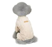 UOSIA Pyjama pour Chien par Temps Froid, vêtements à 4 Pattes pour Chien, Combinaison Douce et Chaude pour Chiot, Automne et Hiver, vêtements pour Animaux de Compagnie pour Petits Chiens