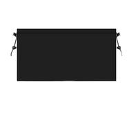 UOSIA Rideau De Vie Privée De Voiture Couverture De Fenêtre De Vie Privée Pour Fenêtre Arrière Et Partition Rideaux De Voiture Universels Noirs Pour Faire Une Sieste, Changer De Vêtements, Camping