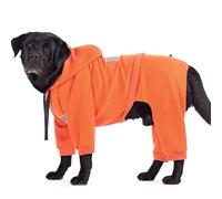 UOSIA Sweat à Capuche pour Chiens de Grande Taille, vêtements Chauds pour Chiens, Automne et Hiver, Sweat-Shirt pour Chiot avec Bandes réfléchissantes, Veste pour Chien, Combinaison pour Chien
