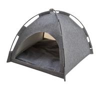 UOSIA Tente De Chat, Maisons De Chat pour Chats D'intérieur, Assemblage Rapide Et Démontage, Tente Portable pour Animaux De Compagnie avec Coussin pour Chats, Petits Chiens