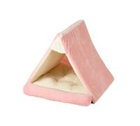 UOSIA Tente pour Chien Tente Portable pour Petits Chiens ou Chats Maison d'intérieur pour Chien Amovible et Lavable Teepee Doux et Confortable pour Animaux de Compagnie