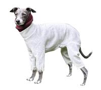 UOSIA Vêtements d'hiver Chauds pour Lévrier Italien, Manteau pour Chien avec Manches Longues À Quatre Pattes, Col Roulé, Chemise Whippet Douce Et Confortable, Combinaison Pyjama
