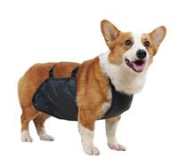 UOSIA Vêtements imperméables pour Animaux de Compagnie, Veste de Pluie pour Chien, Couverture Ventrale, imperméable Corgi, Bande Ventrale pour Chien