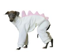 UOSIA Whippet - vêtements d'hiver pour Chien, Manteau Doux, Pull pour Animal de Compagnie, Pyjama à col roulé, Chaud, Mignon, lévrier Italien, Combinaison pour Chiot