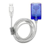 UOTEK Convertisseur USB vers RS485 RS422 RS232 USB-A RS-232 RS-485 RS-422 Câble série DB9 Connecteur Full Half Duplex UT-8890 1,4 m