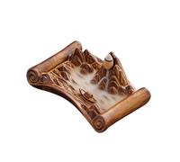 uotmui Brûleur D'encens Porte-encens en Céramique for La Maison, Ornements De Porte-encens, Brûleur D'encens À Refoulement Créatif Porte-Bâton D'encens