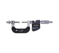 UOUOBEAR Micromètre extérieur à engrenage 324-351-30, Pied à Coulisse 0-1" avec Pointes en carbure, Outil d'usinage for Le Travail des métaux