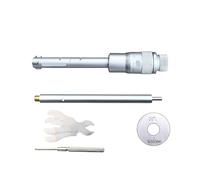 UOUOBEAR Micromètres internes à Trois Pointes 2-2,5-3-4-5-6-8-10-12-16-20 mm Micromètre intérieur à Trois Pointes 0,004 mm(16-20MM)