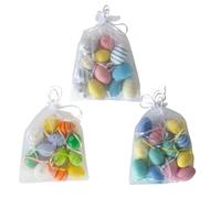 Uova Di Pasqua Mini Pulcini Soffici Colorati Uovaa Finte In per Bambini Gioco Di Simulazione Cucina & éducatif Uova Artificiali per Arte, Lavoretti & Pittura