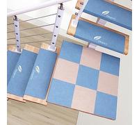 uoXHFdh Ensemble de 10 Protections for escalier, lavables, 21 cm x 55 + 4(26)