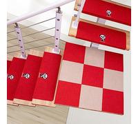 uoXHFdh Ensemble de 10 Protections for escalier, lavables, 21 cm x 55 + 4(5)