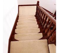uoXHFdh Ensemble de 5 Tapis Sol Autocollants d'intérieur for escaliers, destinés aux Personnes âgées, Enfants et Animaux domestiques(7,75 * 24+3cm)