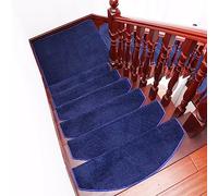 uoXHFdh Ensemble de 5 Tapis Sol Autocollants d'intérieur for escaliers, destinés aux Personnes âgées, Enfants et Animaux domestiques(9,65 * 24+3cm)
