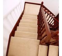 uoXHFdh Ensemble de 5 Tapis Sol Autocollants d'intérieur for escaliers, destinés aux Personnes âgées, Enfants et Animaux domestiques(11,75 * 24+3cm)
