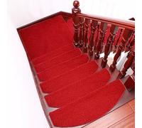uoXHFdh Ensemble de 5 Tapis Sol Autocollants d'intérieur for escaliers, destinés aux Personnes âgées, Enfants et Animaux domestiques(12,75 * 24+3cm)