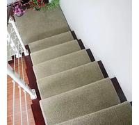 uoXHFdh Ensemble de 5 Tapis Sol Autocollants d'intérieur for escaliers, destinés aux Personnes âgées, Enfants et Animaux domestiques(3,65 * 24+3cm)