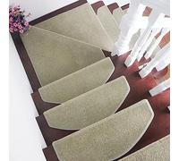uoXHFdh Ensemble de 5 Tapis Sol Autocollants d'intérieur for escaliers, destinés aux Personnes âgées, Enfants et Animaux domestiques(1,65 * 24+3cm)