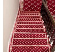 uoXHFdh Tapis d'escalier antidérapants rectangulaires Auto-adhésifs 10 x 30 cm for Enfants et Chiens, Lot de 5(2)