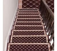 uoXHFdh Tapis d'escalier antidérapants rectangulaires Auto-adhésifs 10 x 30 cm for Enfants et Chiens, Lot de 5(1)