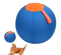 Uozonit Balle Gonflable pour Chien, Jouet Balle pour Chiens, de Balle pour Chiots pour l'extérieur - Balles Bleues résistantes à l'usure pour Animaux de Compagnie, Jouet d'enrichissement