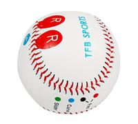Uozonit Ballon de baseball d'entraînement | 22,9 cm avec repères de positionnement des doigts à code couleur pour gauchers et droitiers, aide à augmenter la hauteur