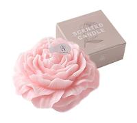 Uozonit Bougies Parfumées Pivoine, Bougie Décorative, Longue Durée Cadeaux pour Saint-Valentin, d'anniversaire