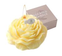 Uozonit Bougies Parfumées Pivoine, Bougie Décorative, Longue Durée - Cadeaux pour Saint-Valentin et Anniversaire