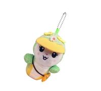 Uozonit Breloque pour sac à main | Porte-clés décoratif en forme de serpent timide - Breloque de sac portable en peluche avec gros yeux pour téléphone portable, sac à dos, sacs d'école