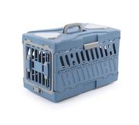 Uozonit Cage de transport portable pour chien - Cage de transport pour voyage - Outil de transport pour animaux de compagnie avec filet de séparation inférieur pour le transport aérien, les sorties