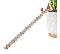 Uozonit Calendrier de compte à rebours de Noël, calendrier de compte à rebours Père Noël, panneau de voyage, panneau de table en bois, décoration de bureau, Père Noël escalier escalier décorations