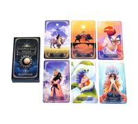 Uozonit Cartes de Tarot - Outil rituel de Parole de Fortune | Cartes Oracle de Tarot pour, Adultes, Femmes, Maison, Voyage, fête, Orientation spirituelle, méditation, Croissance personnelle