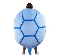 Uozonit Coussin de Tortue Portable - Costume Amusant de Carapace de Tortue - Coussin en Peluche rembourré - Accessoire de Cosplay - Coussin de Dos Portable pour Tout-Petits et Adultes