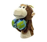Uozonit Gant de lutte pour chat en peluche douce avec singe interactif | Gants de boxe pour chien, chiot, chaton, taille M, L, intérieur, extérieur, jardin, cour, voyage, fête
