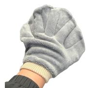 Uozonit Gants anti-morsure en corail doux pour une manipulation sûre, fournitures de lavage multifonctionnelles, accessoires anti-morsure hérisson pour hamster
