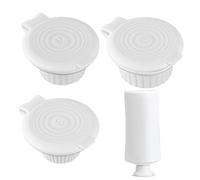 Uozonit Lot de 3 bouchons de vidange pour bouteilles de shampooing scellés à l'envers pour lotions, shampooings