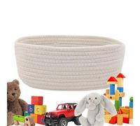 Uozonit Paniers tissés pour l'organisation | panier en corde tissée | Organisateur de maison pour bureau, buanderie, garde-manger, table d'entrée, chambre à coucher, salle de bain, canapé