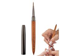 Uozonit Pinceaux de conception d'ongles | Outil - Pinceau de détail en bois de santal pour les détails fins, le dessin fin, les lignes longues, le design des ongles, salon à la maison