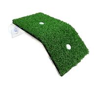 Uozonit Rampes de tortues pour aquarium, zone de prélassement coudée, décoration de réservoir de tortues, rampe de tortue avec gazon artificiel pour tortues animaux aquatiques