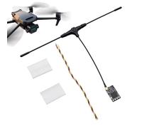 Uozonit Récepteur ELRS - Récepteur ELRS Expresslrs 2.4 915 MHz - Longue portée, antenne de type T, prend en charge la mise à niveau WiFi, récepteur de signal à faible latence pour homme et femme