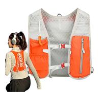 Uozonit Sac à dos d'eau de 5 L pour le cyclisme | Sac à dos d'hydratation léger de course à pied de 5 L - Sangles réglables pour l'extérieur - Équipement de survie en plein air avec bandes