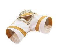 Uozonit Tunnel pour lapins | Tube pour hamster, furet - Jouet amusant pour lapins nains, cochons d'Inde, chatons