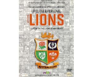Up Close & Personal/Life With The Lions Down Under - Lions 2001 Tour[DVD] by Bob Wayte
